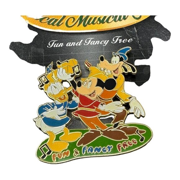 Disney Store Pin Magical Musical Moments Pin 98 Fun and Fancy Free Goofy Mickey - Picture 3 of 6